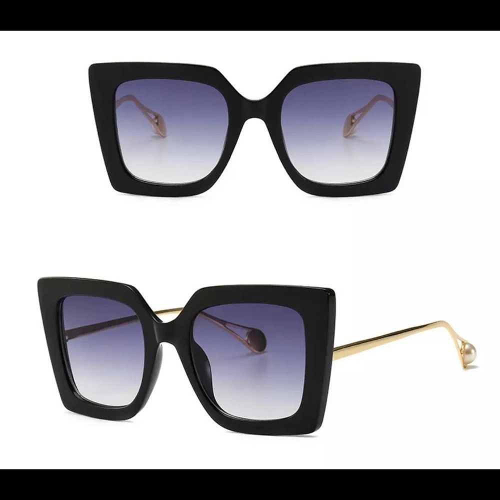 Black Cat Eye Shades- Brand New